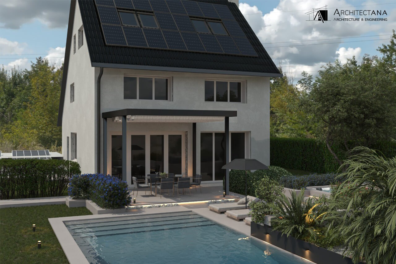 2026 | FLÉMALLE — RÉNOVATION ET EXTENSION D'UNE MAISON UNIFAMILIALE AVEC ANNEXE PROFESSIONNELLE